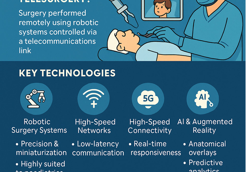 👨‍⚕️🔬 Telesurgery in Paediatric Surgery & Urology: A New Era of Precision and Access