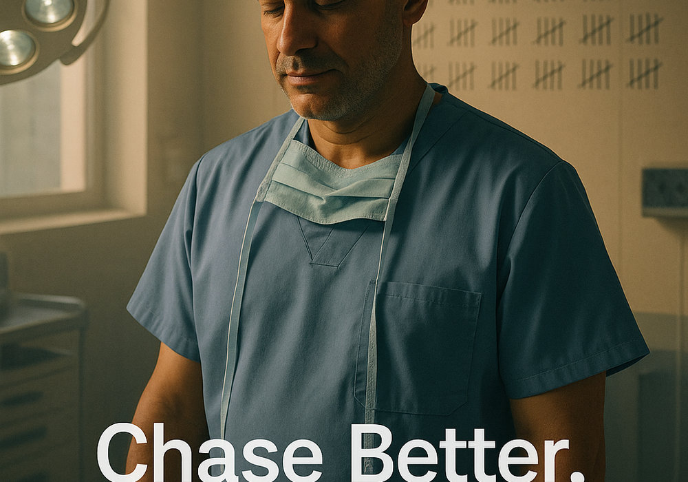 Chase Better, Not Perfect — A Surgeon’s Path to Mastery
